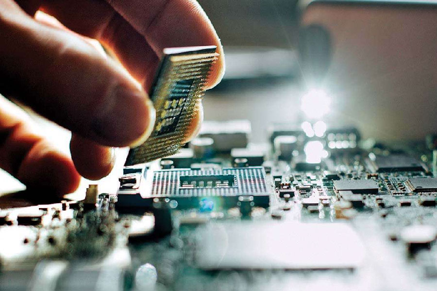 Entered Electronics Industry